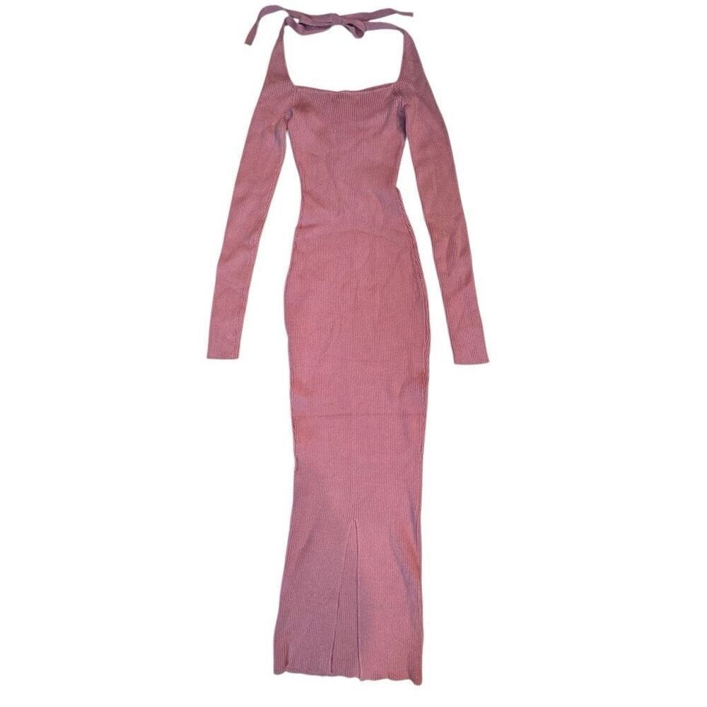 Revolve All the Ways Riley Maxi Dress in Blush Pink - Picture 5 of 14